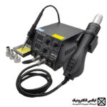 هیتر و هویه GORDAK 868D با نمایشگر دیجیتال، دسته هیتر سبک با نازل‌های قابل تعویض