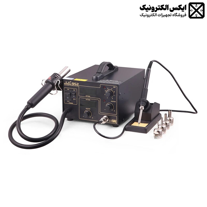 هیتر و هویه دیجیتال GORDAK 952 مناسب مونتاژ قطعات الکترونیکی SMD