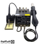 هیتر و هویه GORDAK 868D با نمایشگر دیجیتال، دسته هیتر سبک با نازل‌های قابل تعویض